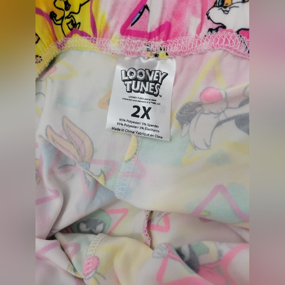 Warner Brothers Looney Tunes women's size 2X lounge pants. NWT. - Picture 4 of 5
